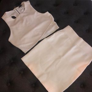 Beautiful white Two piece set